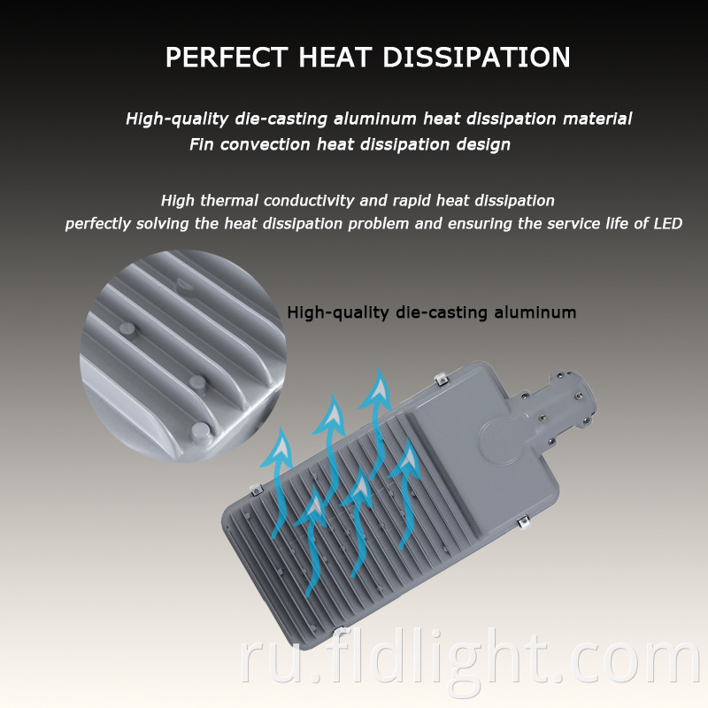 perfeect heat dissipation street light